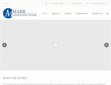 Tablet Screenshot of markcg.com